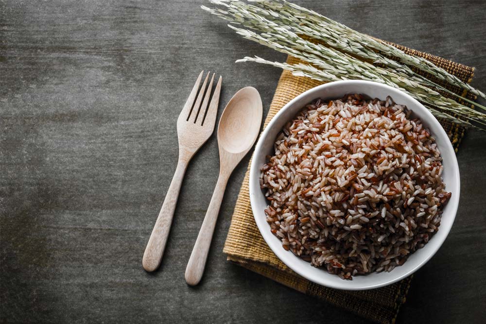 用糙米代替白米，有助減肥-