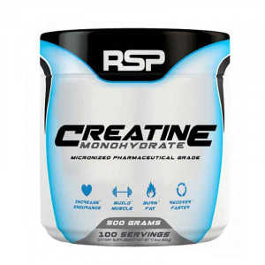 [RSP Nutrition] CREATINE Monohydrate 水合型肌酸 無味道 (500公克 / 100份)