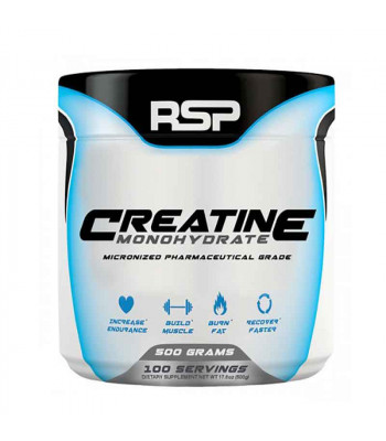 [RSP Nutrition] CREATINE Monohydrate 水合型肌酸 無味道 (500公克 / 100份)