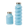 [Que Bottle] 環保 矽膠／食品不鏽鋼 伸縮水瓶 多種顏色 (355毫升 / 12盎司)